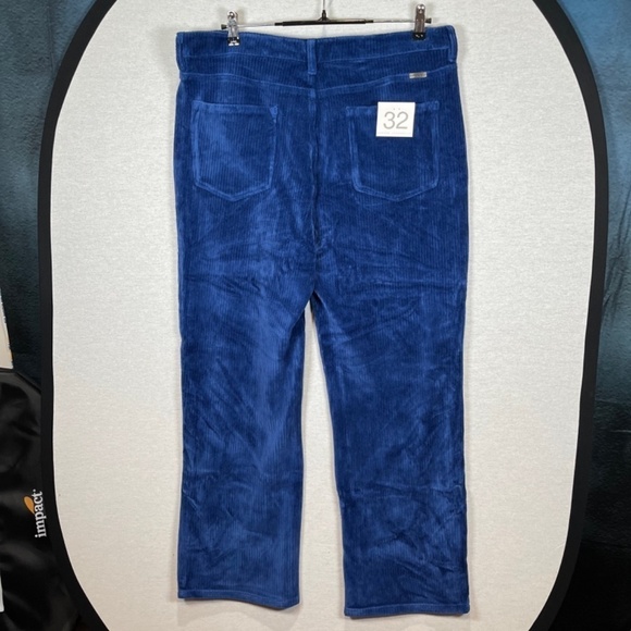 KanCan, Soft Corduroy Pants, Color Blue, Size 14/32, NWT - Picture 4 of 5